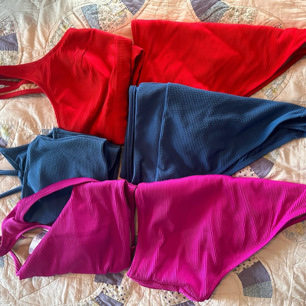 Vibrant Swimwear Set | High Waist Bikinis